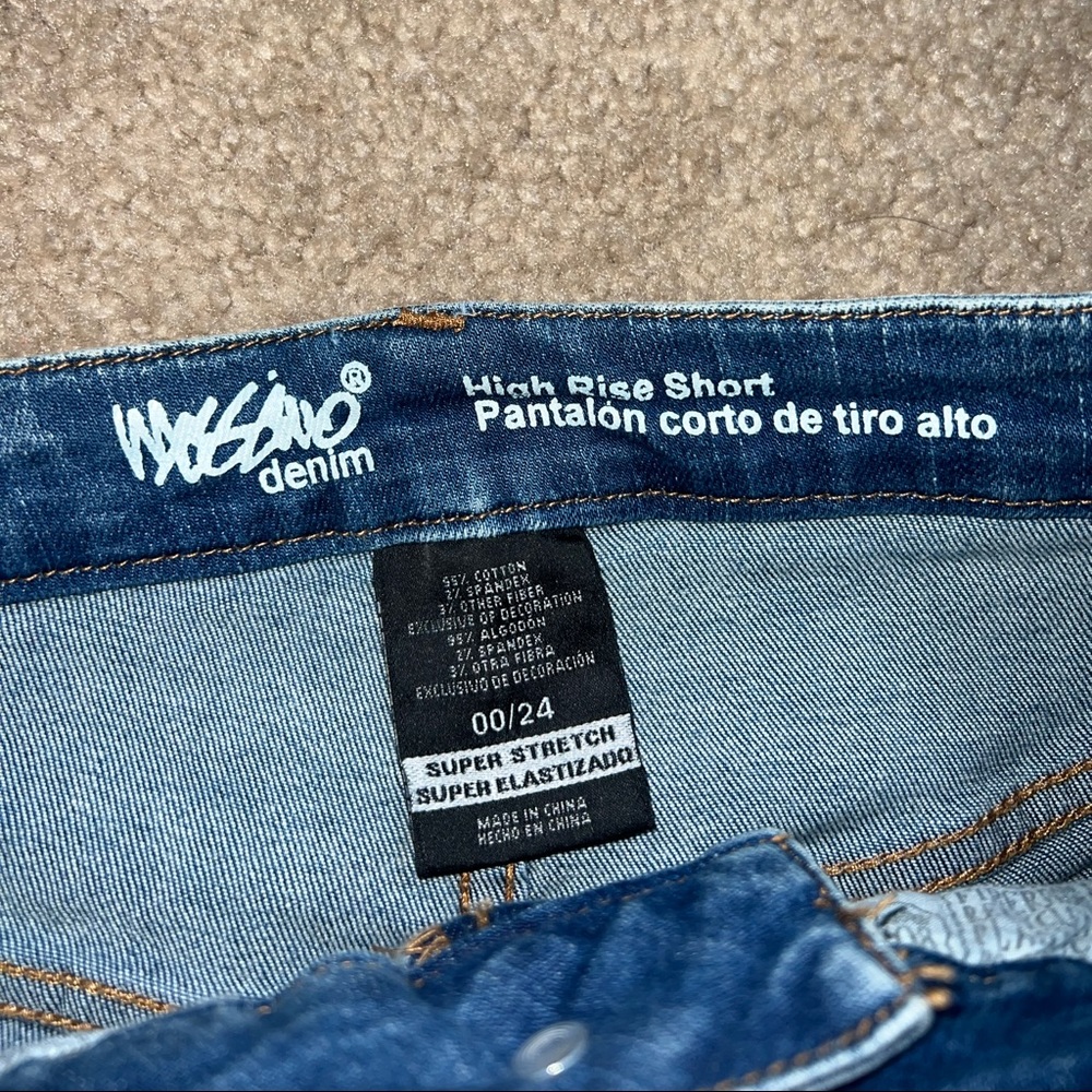 Target High Rise Jean Shorts - Picture 2 of 5